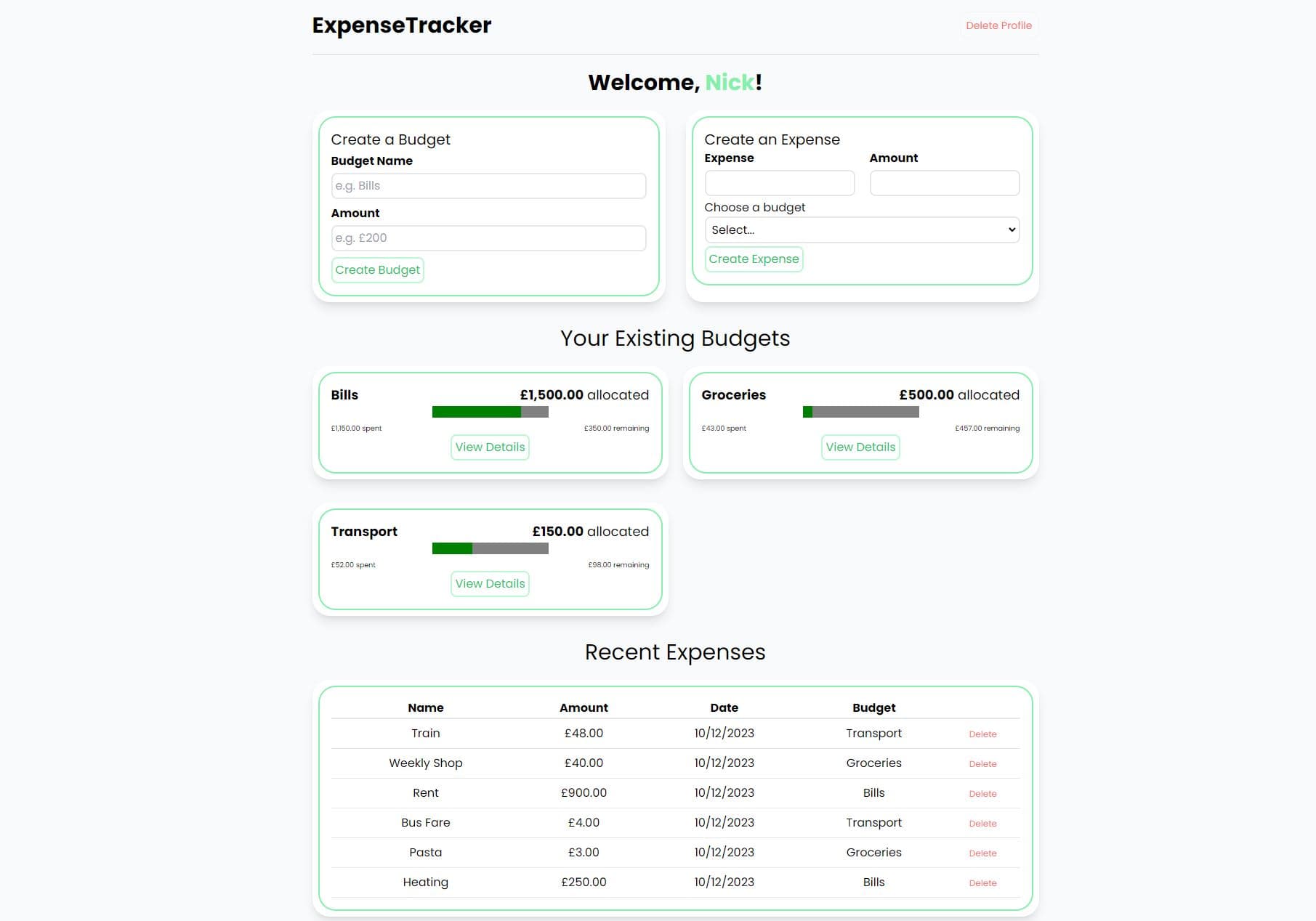 ExpenseTracker